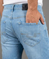 HR Clothing Men's Denim - L Blue JP-2092