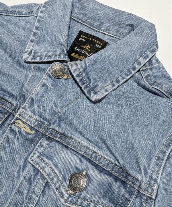 Men's Denim Jacket - Ice Blue JK-0419