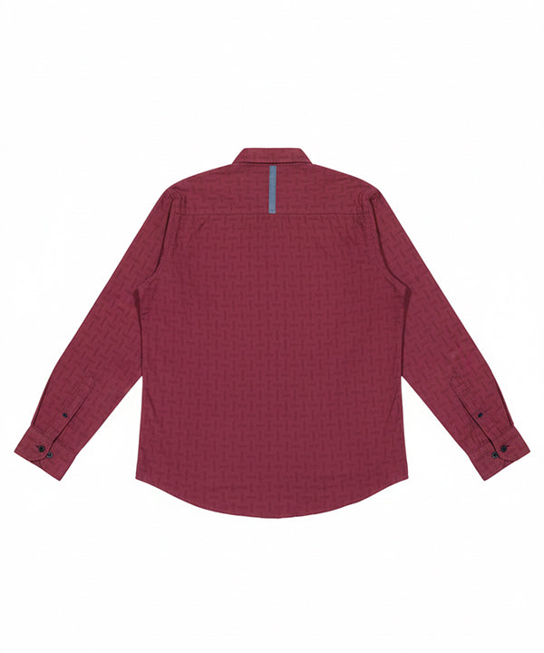 Men's Casual Shirt - Shc-1042 Persian Red