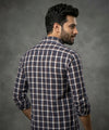 Men's Casual Shirt - Shc-1701 Brown Chk
