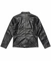 Men's Faux Leather Jacket Jk-0361 Black
