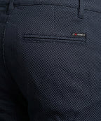 Men’s Summer Cotton Navy Dotted Shorts- BR-0105