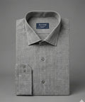 Men's Dress Shirt - Grey Stripe Dsh-0287