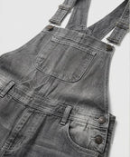 HR Clothing Women's Denim Rompers – Grey - DG-0001