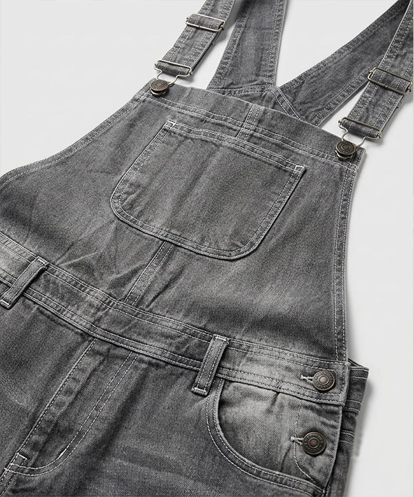 HR Clothing Women's Denim Rompers – Grey - DG-0001
