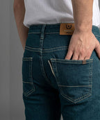 Boys Greenish Stretch Denim Jeans- Bjp-0307
