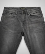Men's Denim Smart Baggy Jeans - D-Grey - JP-2263