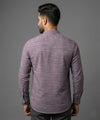 Men's Casual Shirt - Shc-1721 Purple Texture