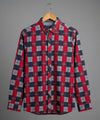 Men's Casual Shirt - Shc-1708 Red Chk