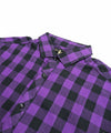 Men's Casual Shirt - Shc-0593 Purple Chk
