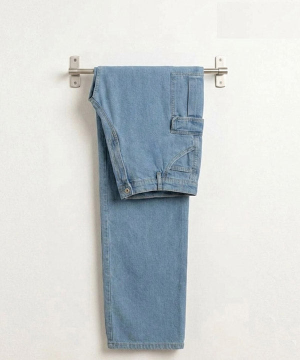Men's Baggy Carpenter Denim- Jp-2244 Blue