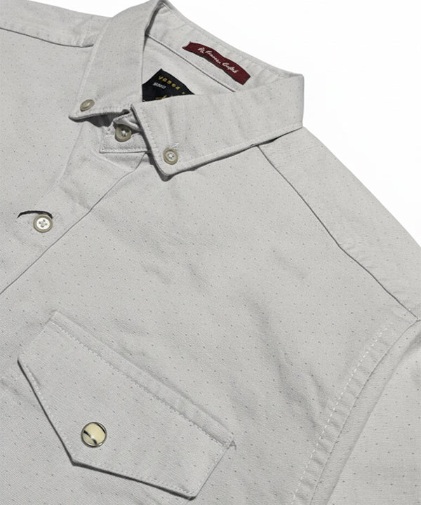 HR Clothing Men's Casual Shirt - Sky Shc-1841 Strech Fabric(ORG)