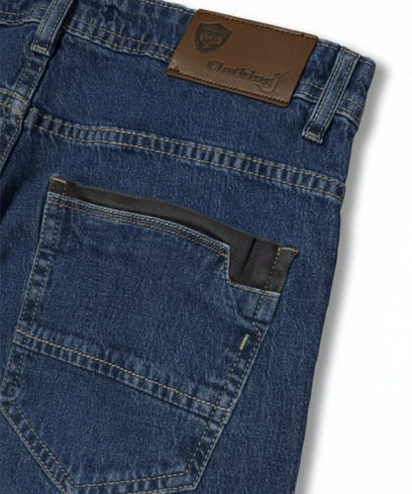HR Clothing Men's Denim - Blue JP-1905