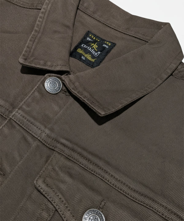 Men's Denim Jacket - Coffee JK-0363