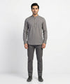 Men's Casual Shirt - Shc-1453 Grey