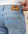 Men's Denim Straight Fit- Jp- 2226 Ice Blue
