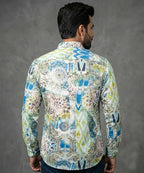 Men's Casual Shirt - Shc-1216 Multi Printed
