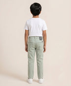 Kids Cotton Chino Pant - Bcp-0036 L Green