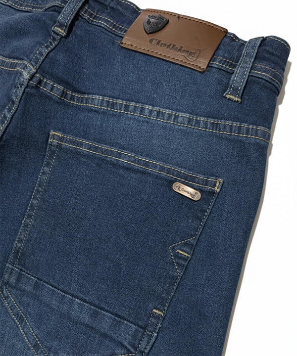 HR Clothing Men's Denim - Blue JP-2000
