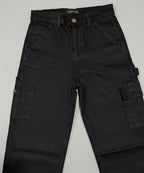 Men's Baggy Carpenter Denim -  Jp-2223 Black