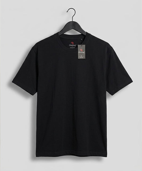 HR Clothing Men's Black Drop Shoulder T-Shirt - TSH-7208