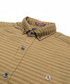 Men's Casual Shirt - Shc-1704 Brown Stripe