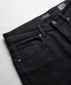 Men's Denim Slim Fit Jeans- Black JP-1908
