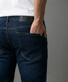 HR Clothing Men's Denim - Navy JP-2099