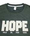 Men's Sweat Shirt Hope - Green Tsh-5969