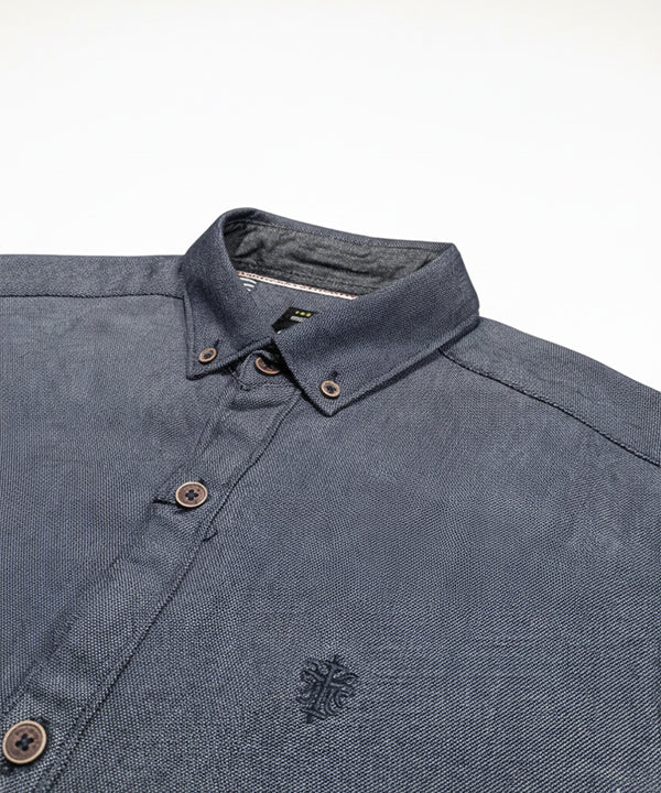 Men's Casual Shirt - Shc-1221 Blue
