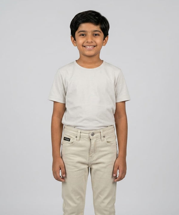 Boys Fawn Stretch Denim Jeans- Bjp-0248