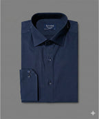 Men's Dress Shirt - Navy Dsh-0292