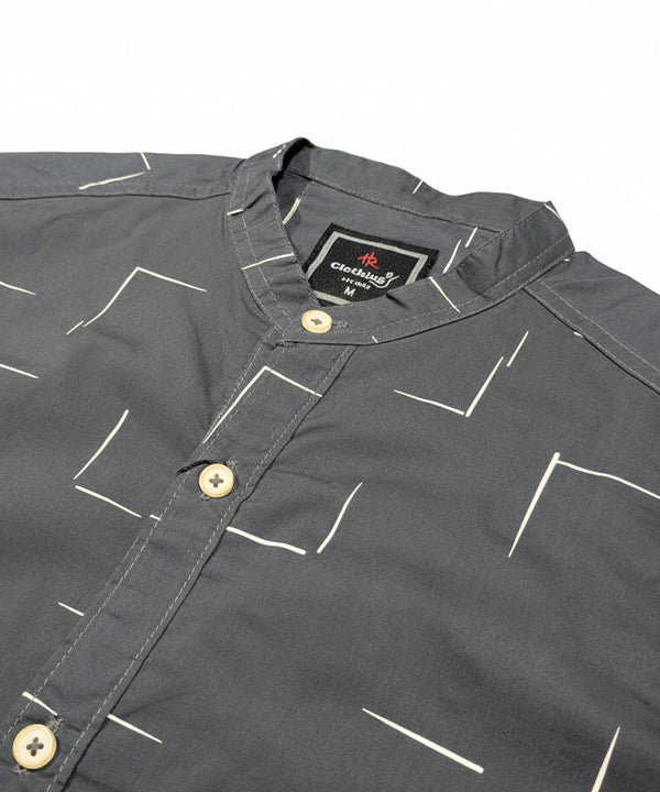 Men's Casual Shirt - Shc-1460 D-Gray