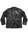 Men's Leather Jacket - Black Jk-0315