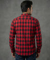 Men's Casual Shirt - Shc-1459 Red Chk
