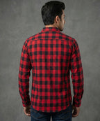 Men's Casual Shirt - Shc-1459 Red Chk