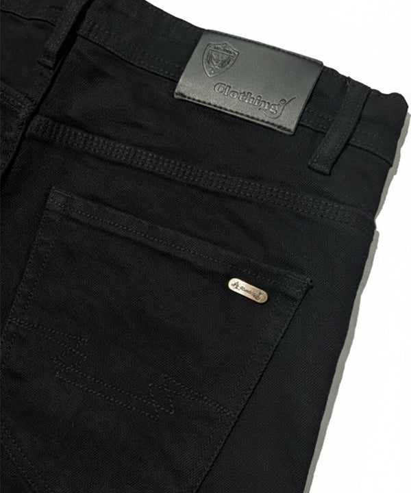 HR Clothing Men's Denim - Black JP-1892