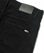 HR Clothing Men's Denim - Black JP-1892