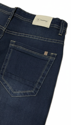 HR Clothing Men's Denim - Blue JP-1842