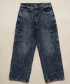 Men's Baggy Carpenter Denim- Jp-2208 Navy
