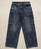 Men's Baggy Carpenter Denim- Jp-2208 Navy