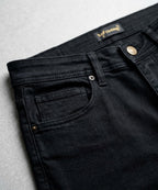 Men's Denim Slim Fit Jeans- Black JP-1861