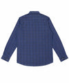 Men's Casual Shirt - Shc-1579 N-Blue Chk
