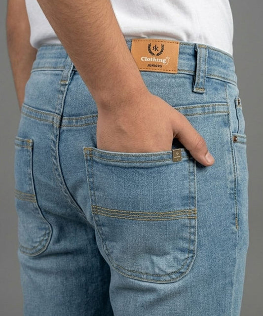 Boys Ice Blue Stretch Denim Jeans- Bjp-0292