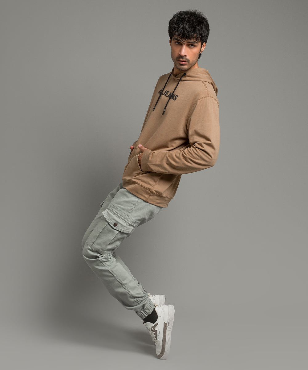 HR Clothing Men's Hoodie - Rust TSH-5592