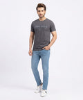 HR Clothing Men’s Printed T-Shirt – Grey TSH-5879