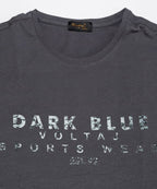 HR Clothing Men’s Printed T-Shirt – Grey TSH-5879
