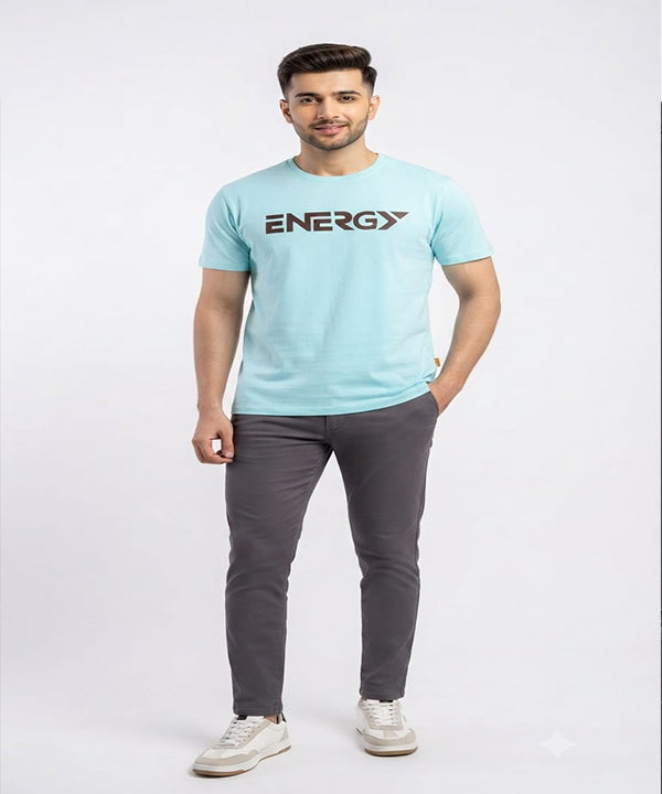 HR Clothing Men’s Printed T-Shirt – Sea/Green TSH-5683