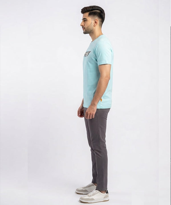HR Clothing Men’s Printed T-Shirt – Sea/Green TSH-5683