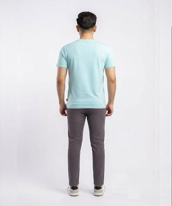 HR Clothing Men’s Printed T-Shirt – Sea/Green TSH-5683